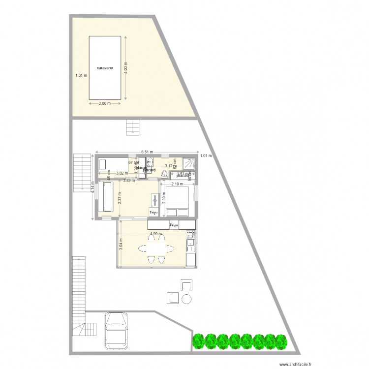 mobil home version7. Plan de 0 pièce et 0 m2