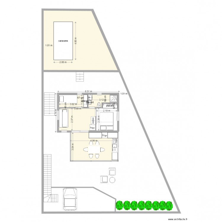 mobil home version7. Plan de 0 pièce et 0 m2