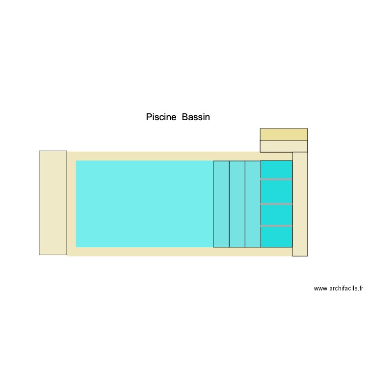 Piscine 18 avril. Plan de 0 pièce et 0 m2