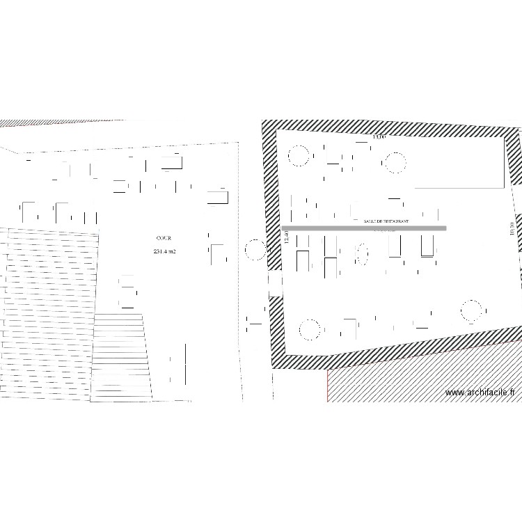 L Ecurie. Plan de 0 pièce et 0 m2