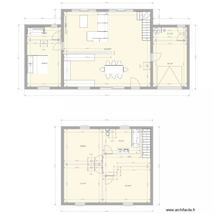 EURL BONHOURE FREDERIC plans maison. Plan de 
