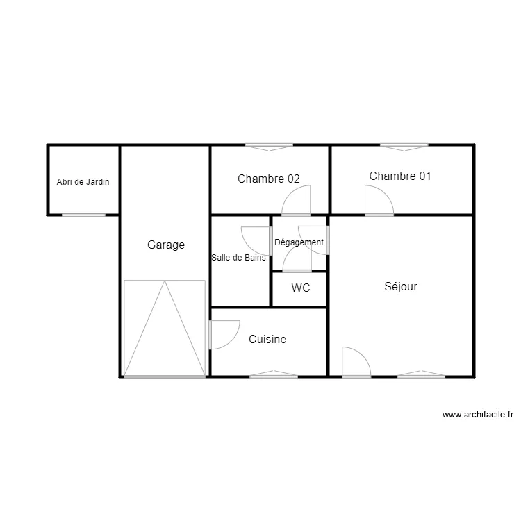 BESNARD DOMALAIN. Plan de 