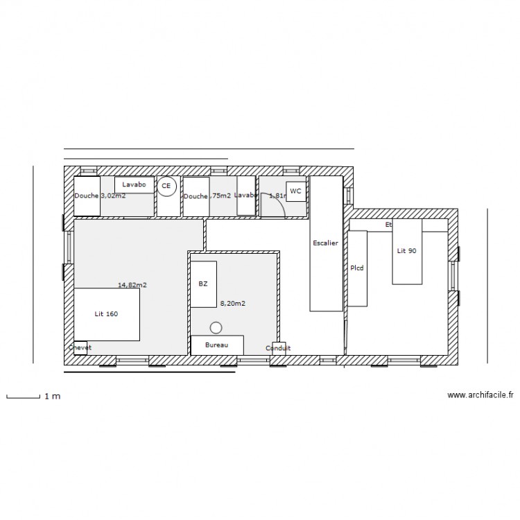 Etage_V14_V. Plan de 0 pièce et 0 m2