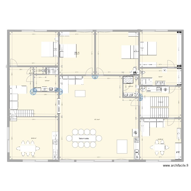 CERNEX. Plan de 0 pièce et 0 m2