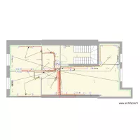 COURBET 1er ETAGE TRAVAUX NU Placo Elec D&eacute;coupe