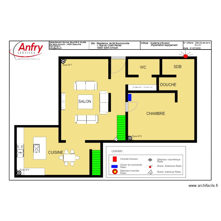 BOURMONVILLE. Plan de 0 pièce et 0 m2