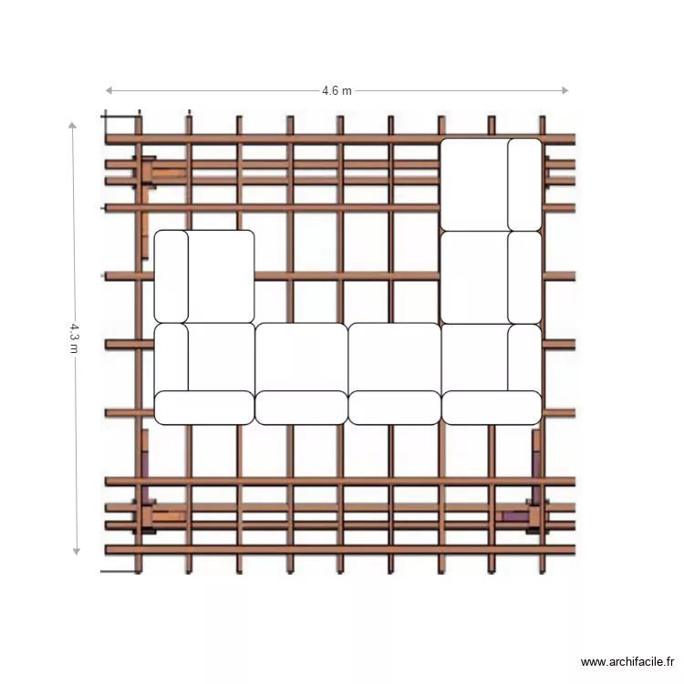Pergola dessus fond de plan. Plan de Pergola dessus fond de plan. Plan de