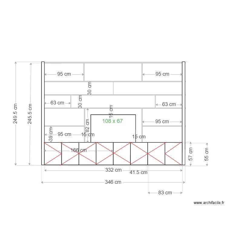 biblio fonck. Plan de 0 pièce et 0 m2