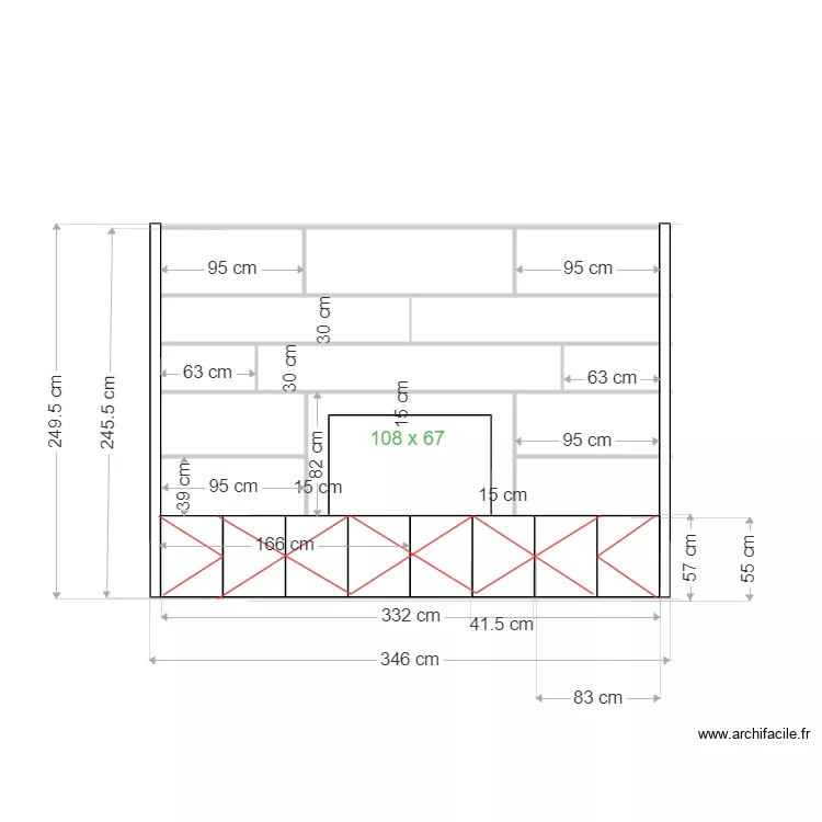 biblio fonck. Plan de 