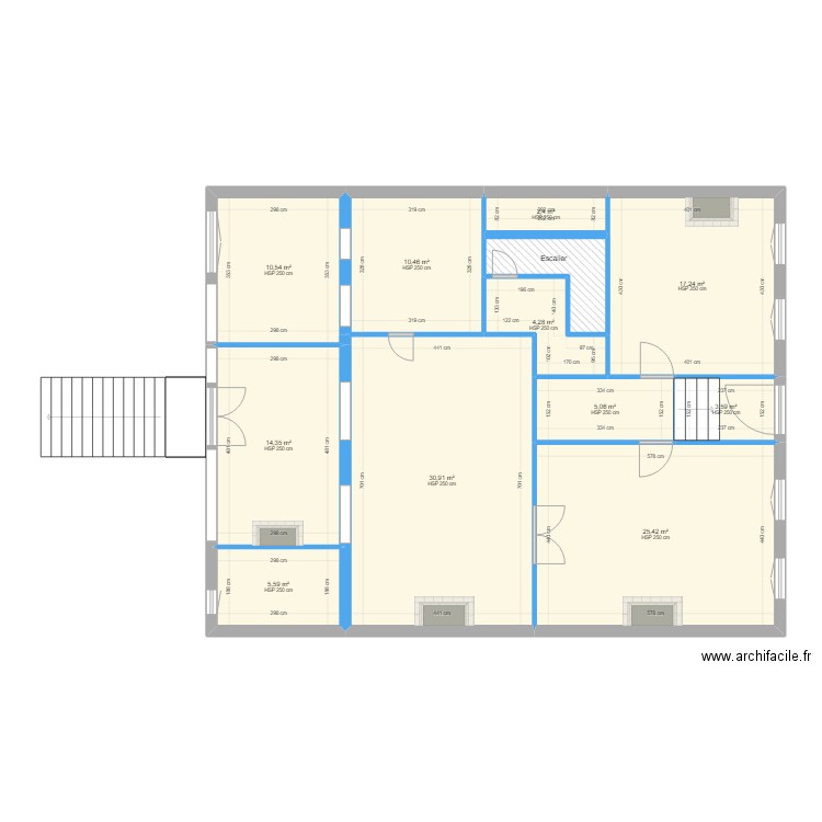 CONDORCET RDC EDL. Plan de 0 pièce et 0 m2