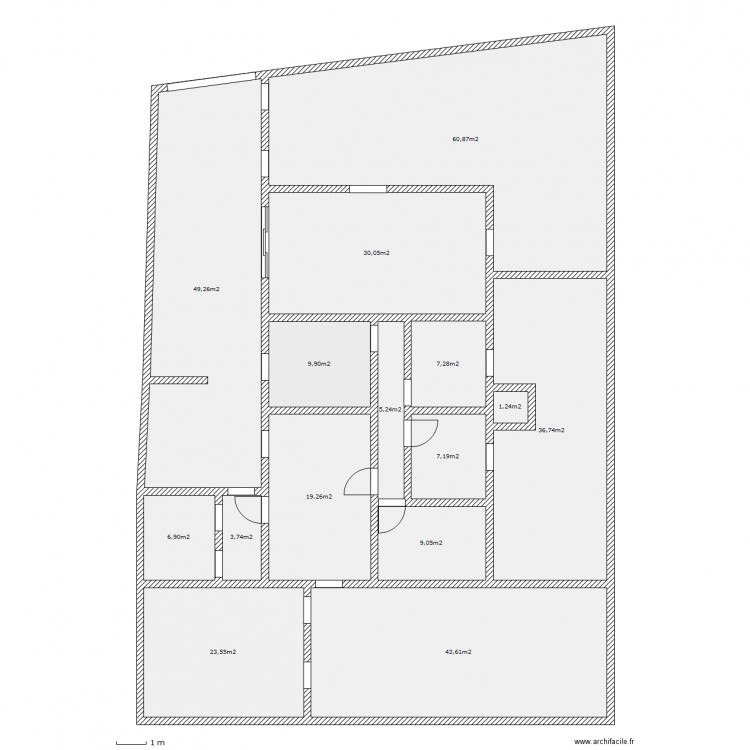 duparc 0. Plan de 0 pièce et 0 m2