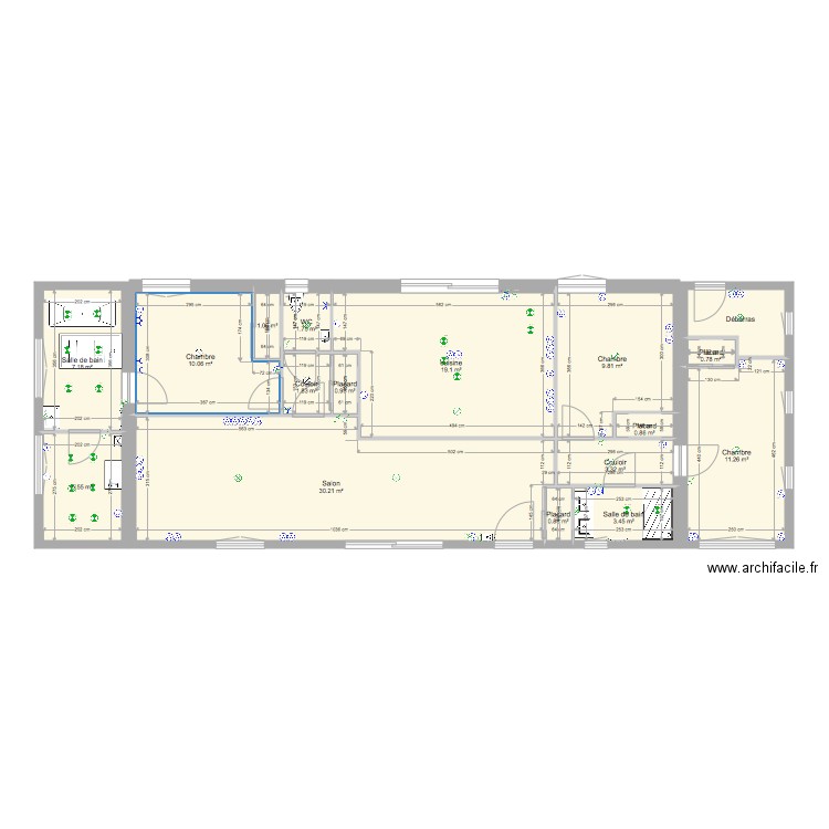 maison venissieux elec 4. Plan de 0 pièce et 0 m2