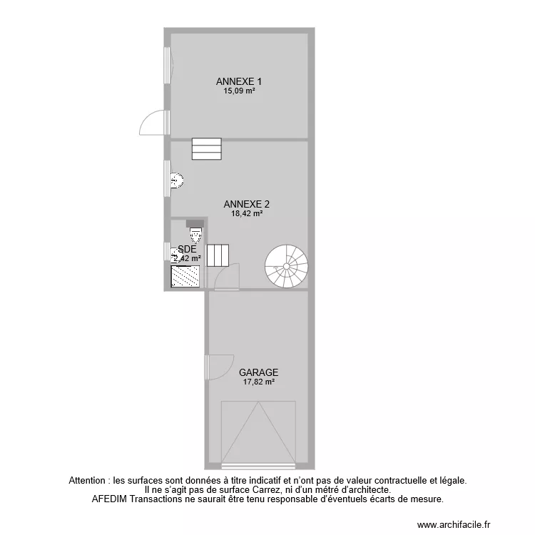BI 4371 ANNEXES. Plan de 