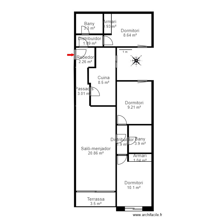 ED LA ROUREDA C ROUREDA DE SANSA 30 4 3 ANDORRA. Plan de 0 pièce et 0 m2