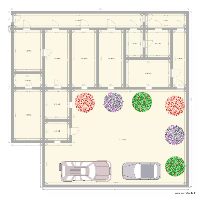 garage future. Plan de 