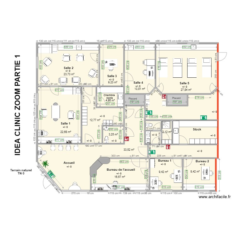 SGS IDEA CLINIC zoom partie 1. Plan de 0 pièce et 0 m2