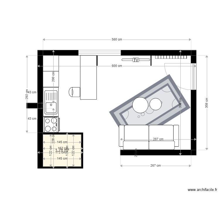 Projet CAMAJ. Plan de 0 pièce et 0 m2