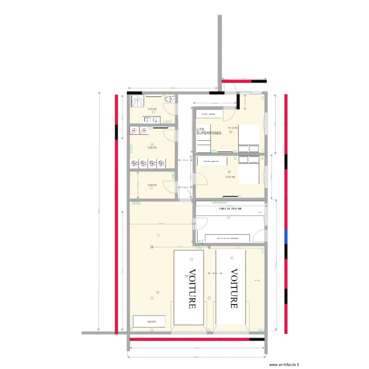 ESSAIS. Plan de 0 pièce et 0 m2