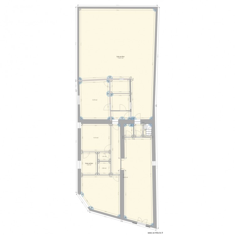 Ph Gascogne etage amenagé. Plan de 0 pièce et 0 m2