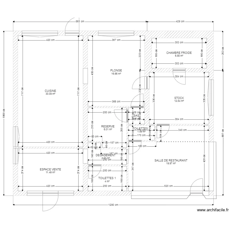 SCI CONILOR. Plan de 