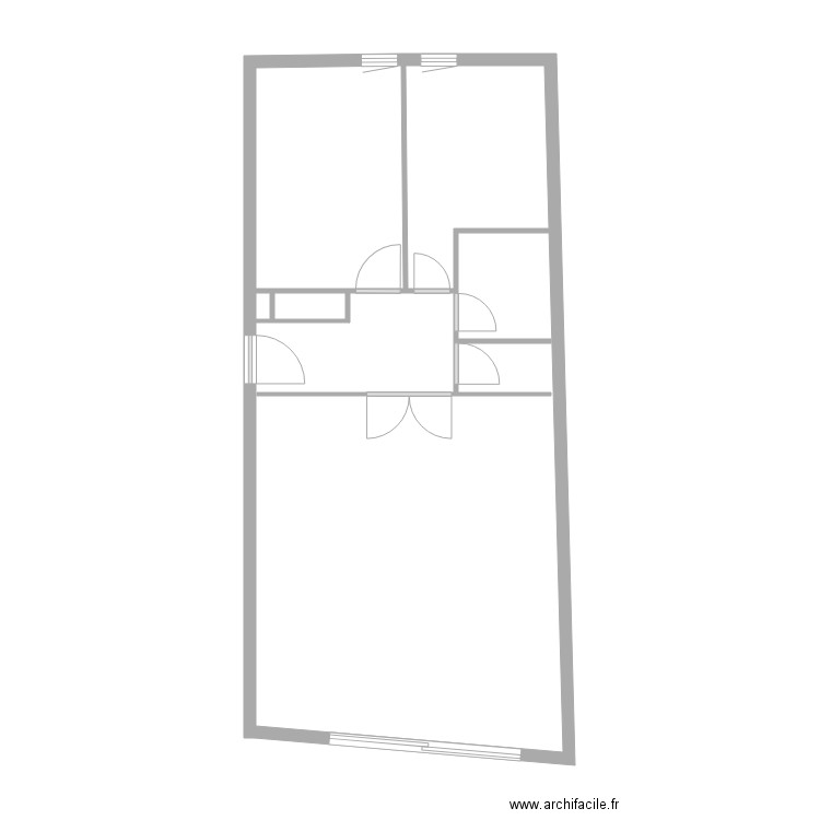 Appartement Emilie Montpellier. Plan de 0 pièce et 0 m2