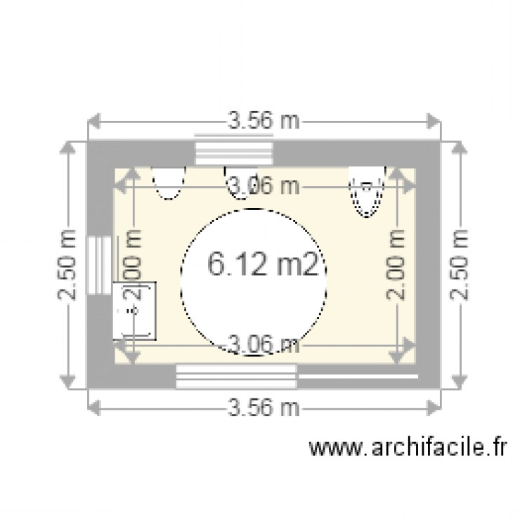 Toilettes publiques2. Plan de 0 pièce et 0 m2