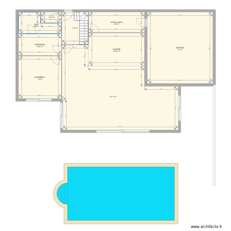 MESORÉ. Plan de 0 pièce et 0 m2