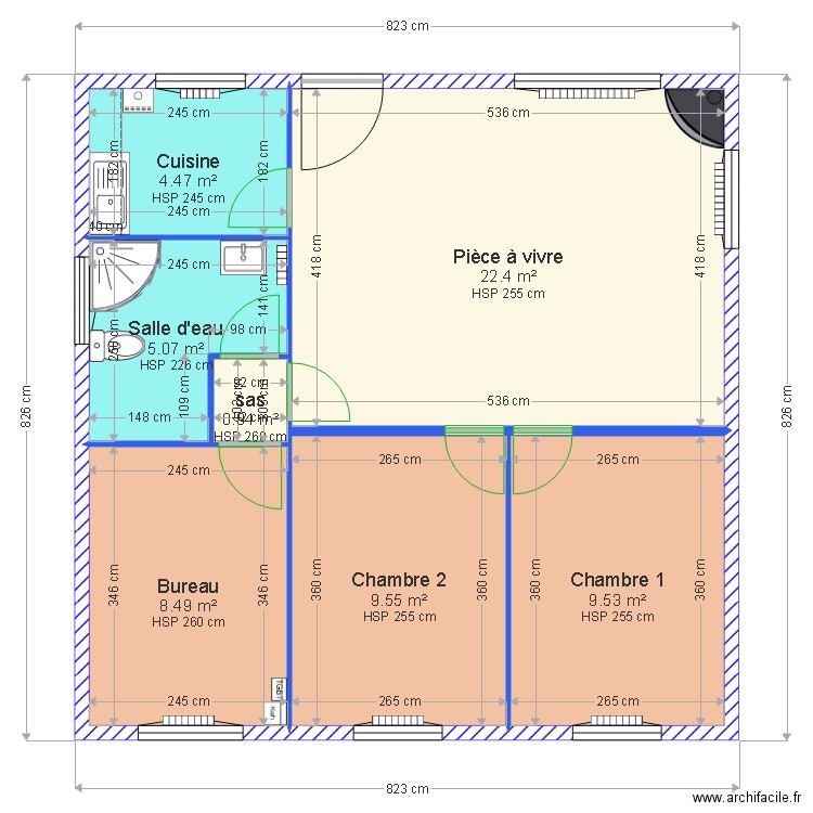 DAEMERS DISTRIBUTION. Plan de 0 pièce et 0 m2