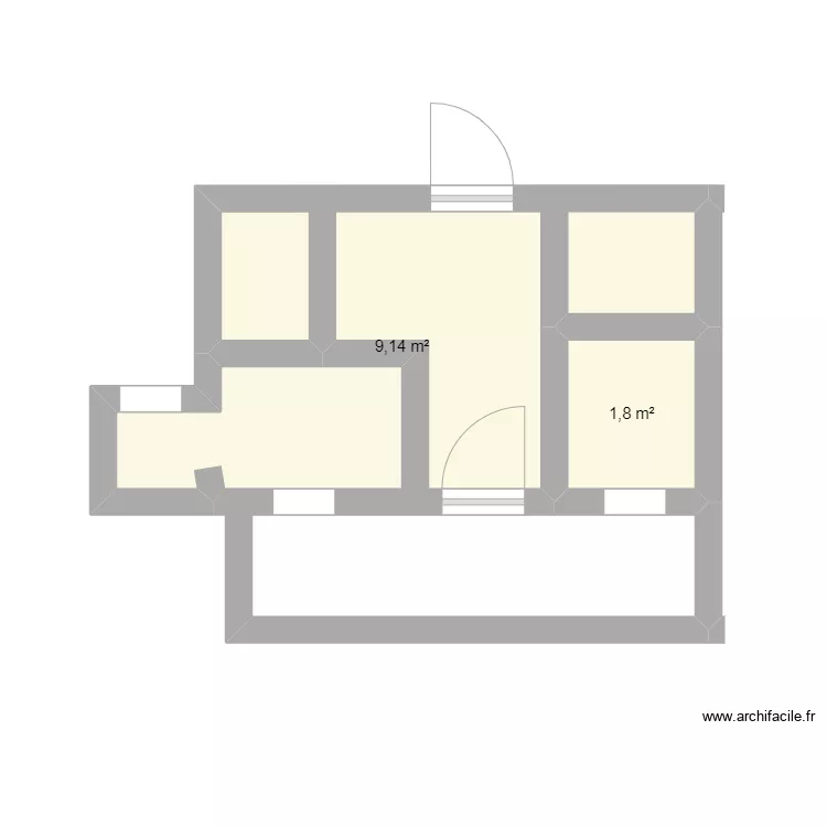 maison layan lesly. Plan de 