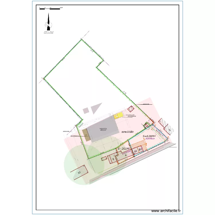 urbanisme 21 5M HORS ZAC10. Plan de 