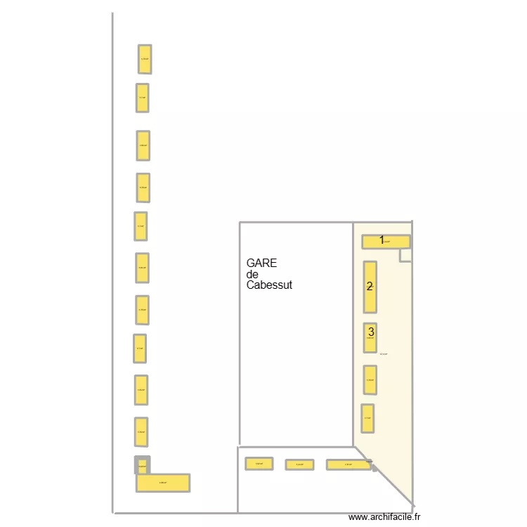 Gare Cbst 1. Plan de 