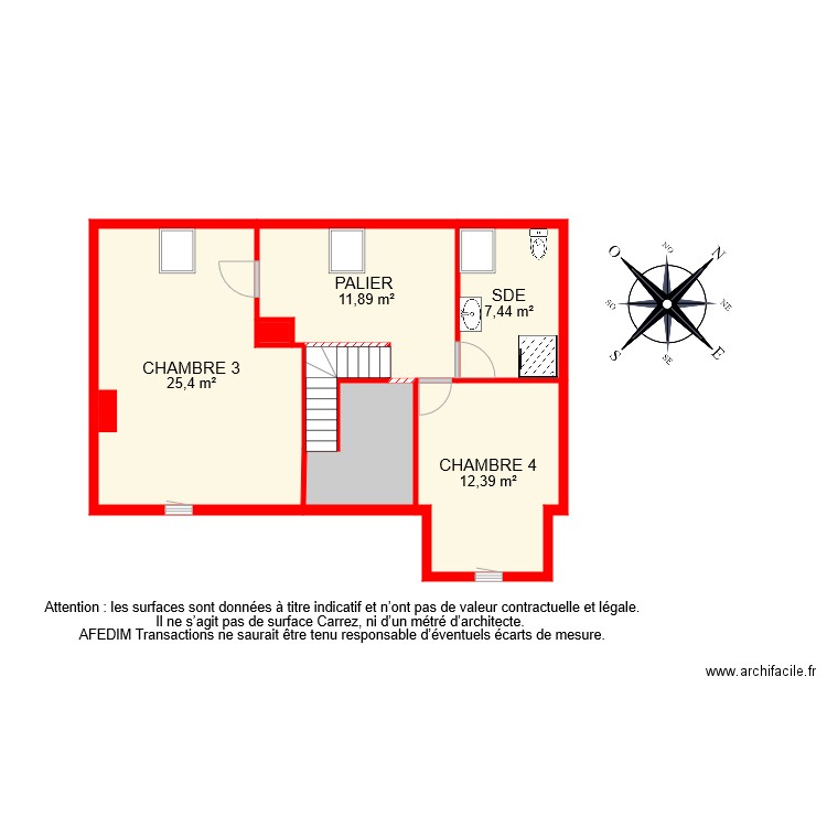 BI 7947 ETAGE . Plan de 0 pièce et 0 m2