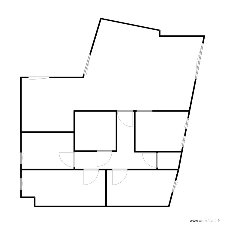 Mons. Plan de 3 pièces et 15 m2