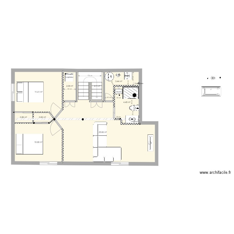 ssol chablis3. Plan de 0 pièce et 0 m2