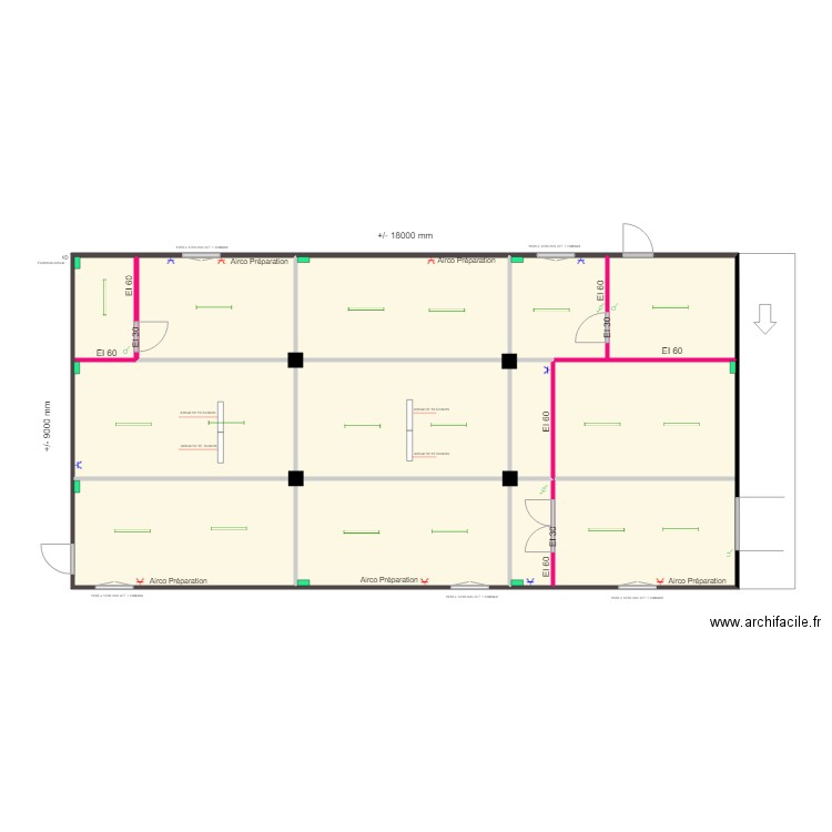 UCB. Plan de 0 pièce et 0 m2