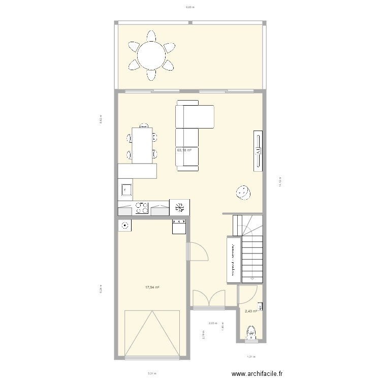 MODELE    cecile. Plan de 0 pièce et 0 m2