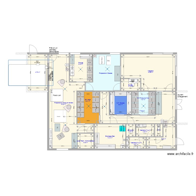 Delices and Co 002. Plan de 0 pièce et 0 m2