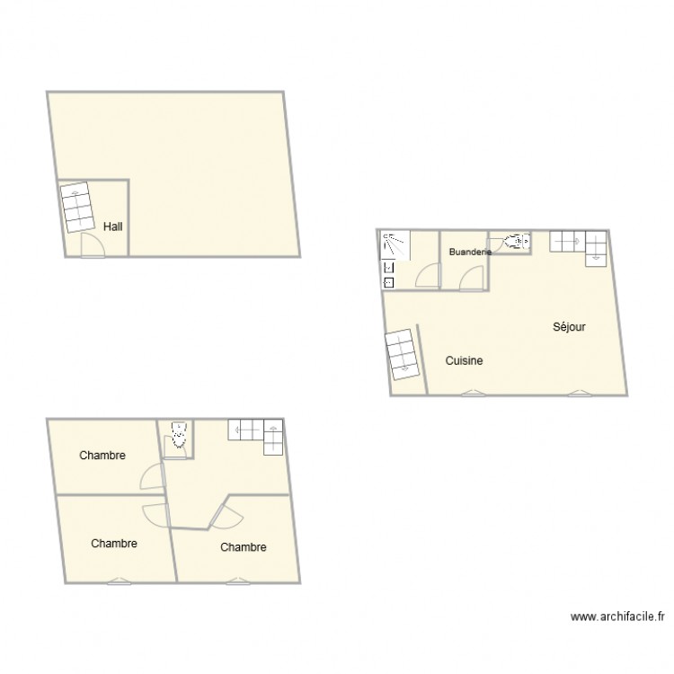 plan 1425 Combe. Plan de 0 pièce et 0 m2