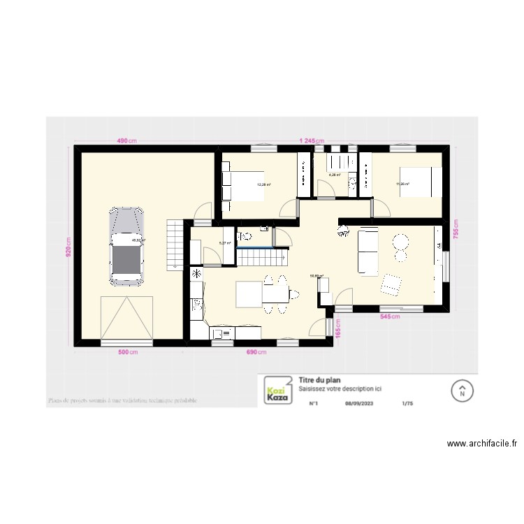 Benjamin Labat. Plan de 0 pièce et 0 m2
