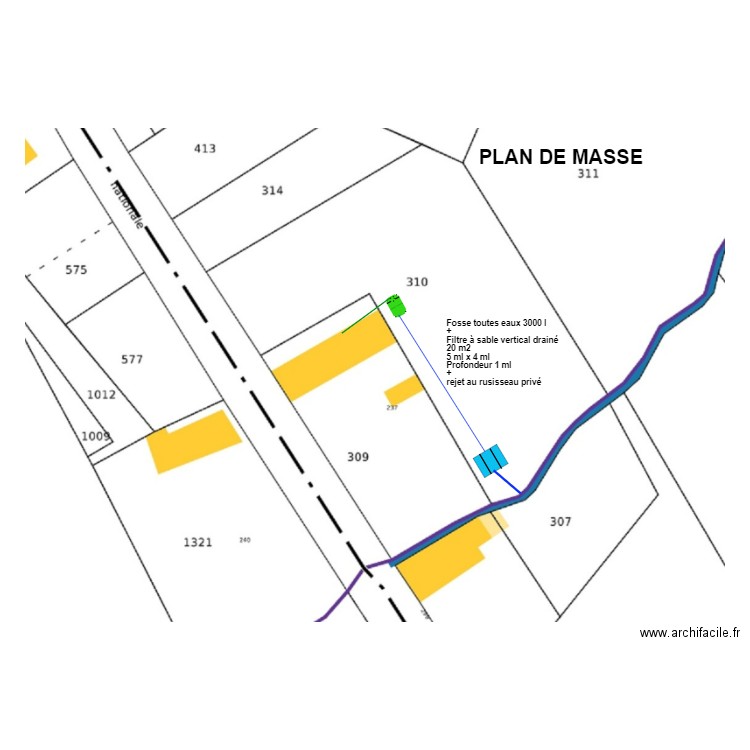 Mulero. Plan de 0 pièce et 0 m2