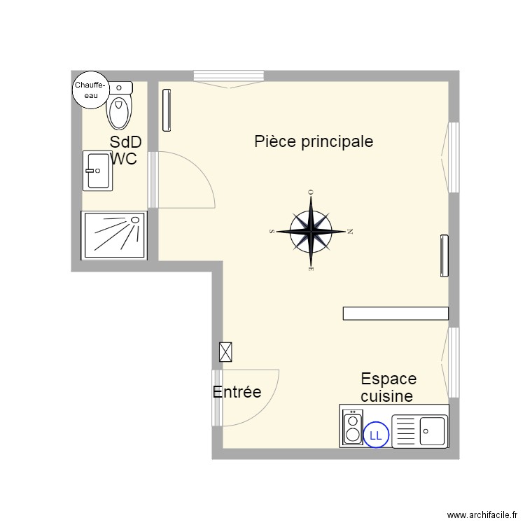 Montlouis A 1. Plan de 0 pièce et 0 m2