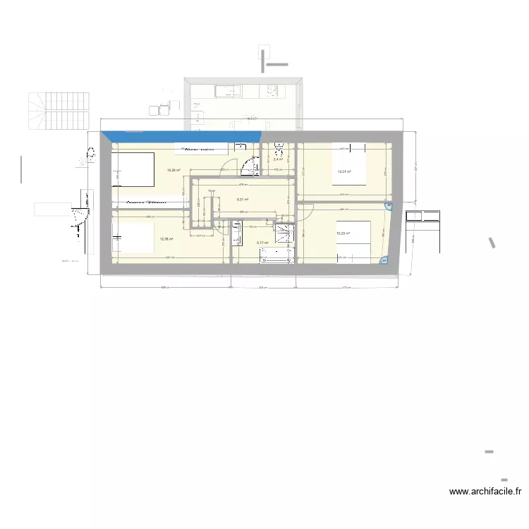 au top avec verriere. Plan de au top avec verriere. Plan de