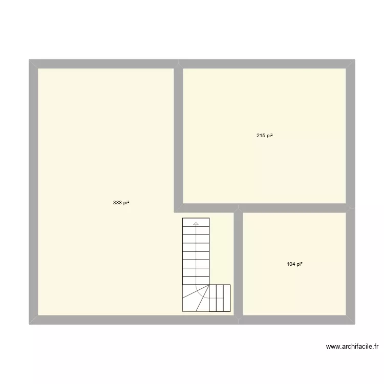 cave. Plan de 