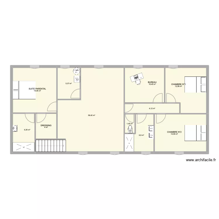 lonel appartement. Plan de 11 et 119 m² lonel appartement. Plan de 11 et 119 m²
