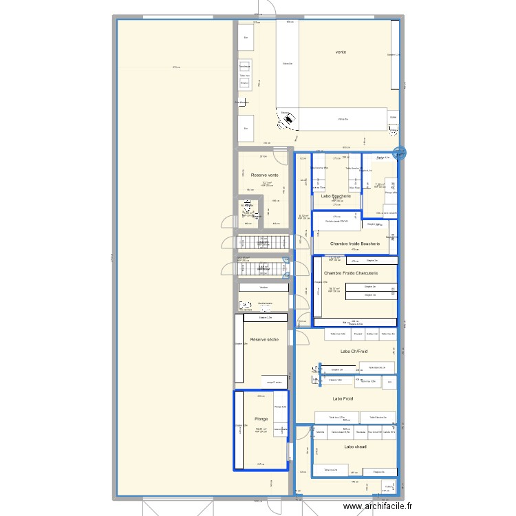 Projet 2023 :2. Plan de 11 pièces et 457 m2