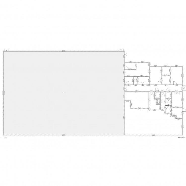 Gymnase Gaston Joly. Plan de 0 pièce et 0 m2