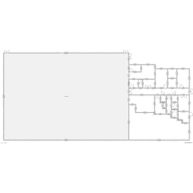 Gymnase Gaston Joly. Plan de 