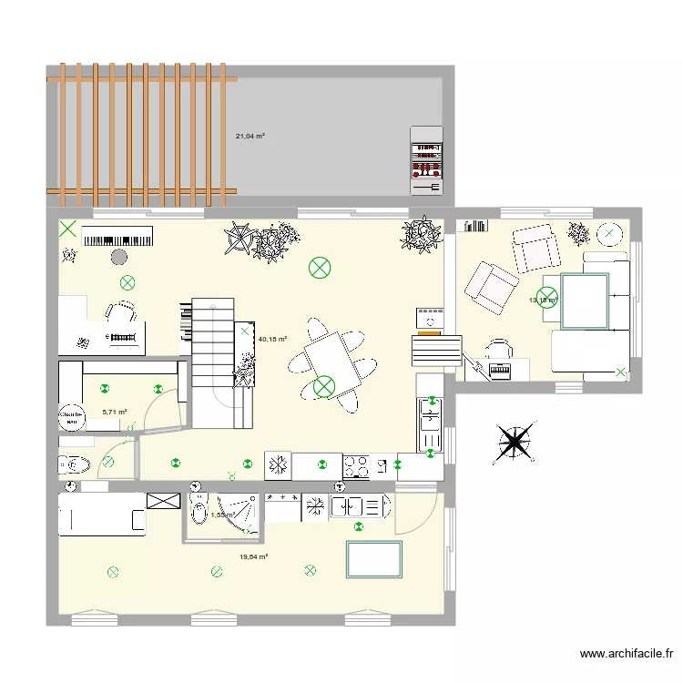 Route de Taillefer 7. Plan de 
