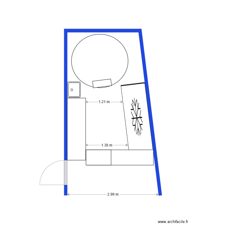 MAMA SABLE. Plan de 0 pièce et 0 m2