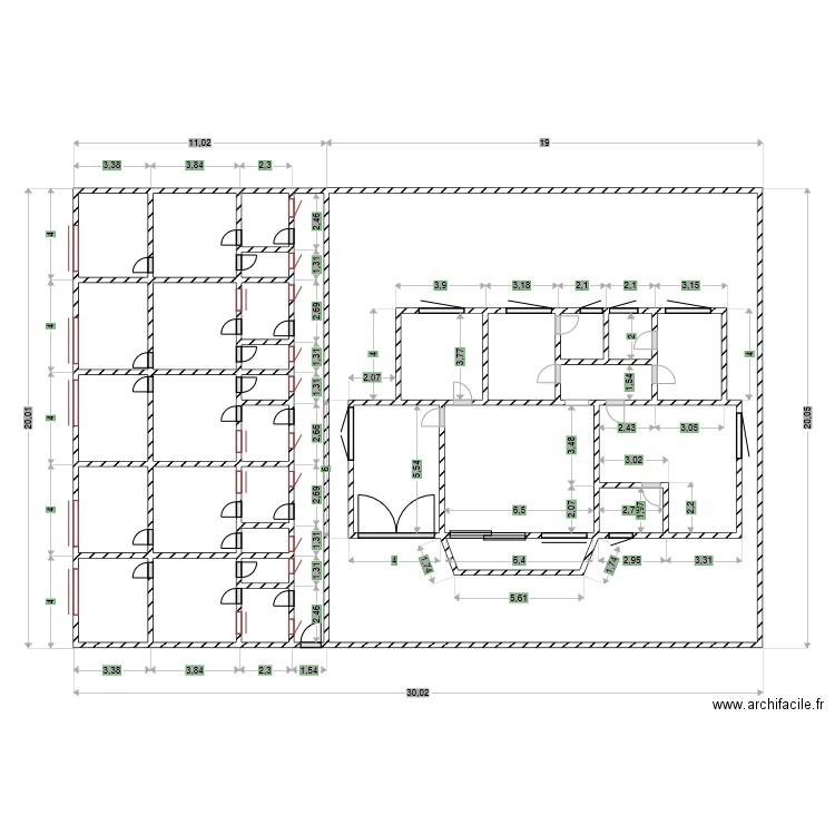 PLAN 12. Plan de 0 pièce et 0 m2